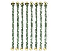 Attaches Pour Guirlande 8 Pièces Noeud D'Emballage Ornement Avec Clochettes