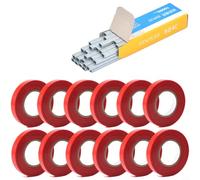 Attaches pour plantes de jardin avec bande en polyéthylène, clips de treillis inoxydables pour tomates, vignes, concombres, outil de fixation résistant aux intempéries pour attacher les tiges (C)