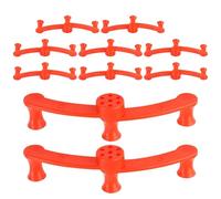 Attaches pour Support de Tige Rotatif à 360 Degrés | 10 Pièces pour Palissage pour Serre Plate-bande Fleur Légume Tomate Pothos Orchidée Intérieur Extérieur
