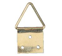 Attaches tableau triangulaires en acier laitonné - 14 mm - sachet de 100 pièces CIVIC