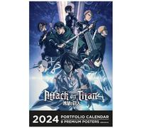 Attack On Titan - 8 Premium Posters, De Janvier À Décembre - Edition 2024