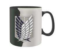 Attack On Titan L'Attaque Des Titans Emblem S4 Indifférent Mug multicolore Céramique