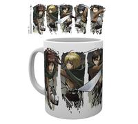 GB Eye – Tasse en céramique – Attack on Titan Saison 2 – Montage de personnages