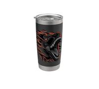 Attaque au vélociraptor de Jurassic Park Gobelet isotherme en acier inoxydable double paroi