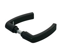 ATTAS LOCINOX 3006P Paire de poignées de porte en polyamide pour porte de jardin carrée 8 mm