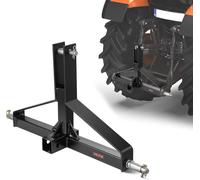 Attelage 3 points VEVOR 660 x 165 x 450 mm, fixation trois points pour tracteur de catégorie 1360 kg, adaptateur d'attelage, compatible avec Kubota, Mahindra, Ford, Yanmar, John Deere