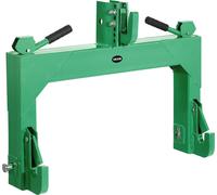 Attelage rapide à 3 points VEVOR, capacité de levage de 1814 kg, attelage de remorque avec boulon réglable à 5 niveaux, adaptation au tracteur de catégorie 2, accessoires haute performance, vert