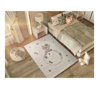 ATTICGO Tapis enfant ourson CRANBERRY blanc 115x170 cm