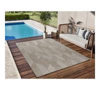 ATTICGO Tapis extérieur ethnique ORIA naturel 152x230 cm