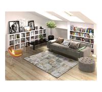 ATTICGO Tapis géométrique KILIS multicolore 115x170 cm