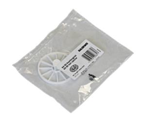 Attrape-cheveux Kaldewei 687740440000 pour garniture de vidange , blanc
