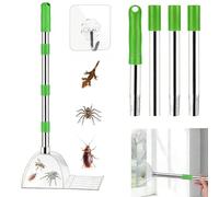 Attrape Insecte, Attrape Araignée,Attrape-araignée à Long Manche | Attrape-insectes Pliable En Alliage D'aluminium,Pince Telescopique Répulsif Araignée,Outil De Piège À Araig