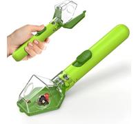 Attrape-insectes avec verre loupe 6x, kit de piège à insectes portable, outil de capture d'insectes transparent avec utilisation à une main, loupe en acrylique pour extérieur, jardin, exploration de