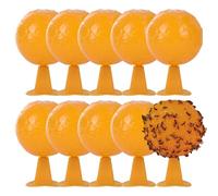 Attrape-Mouches, Boule de piège à Mouches 10 pièces 3, 27 Pouces, piège à étanche résistant au Soleil avec Attractif adhésif pour Le marché des vergers et des Jardins pour Un Usage Quotidien