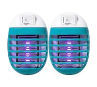 Attrape-mouches électrique avec lumière ultraviolette - Tue-mouches enfichable pour utilisation en intérieur | Lampe LED pour pièges efficaces pour mouches des fruits et moustiques, lumière puissante