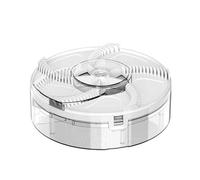 Attrape Mouches Électrique Rotatif à 360°,Piège à Mouches Automatique d'intérieur,Fly Catcher,Destructeur d'insectes,Moucherolle Rechargeable par USB pour Maison, Cuisine, Restaurant,Bar (Blanc)
