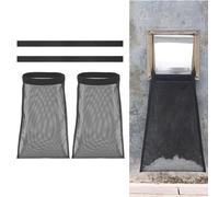 Attrape-Peluches Amovible Pour Sécheuse,Filtre à Peluche pour Conduit de Sécheuse | Sac Lavable Réutilisable pour Buanderie Garage Jardin Extérieur
