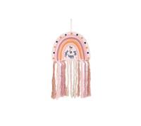 - Attrape rêve arc en ciel avec franges à suspendre - H. 70 cm - Multicolore - Dream