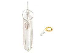 Attrape-rêve macramé feuille guirlande LED Capteur Dream catcher Multi G