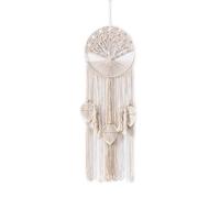 Attrape Reve Macrame, Grand Décoration Murale Arbre de Vie Bohème Attrape-rêves Faite Main, Capteur de Rêves Tissées en Coton Tentures Murales pour Décoration de Chambre Maison Salon Fête de Mariage
