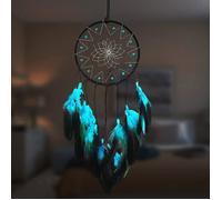 Attrape-rêves bleu pour garçons, attrape-rêves fait à la main, décoration murale à suspendre pour chambre d'enfant