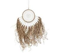 Attrape-Rêves Déco en Raphia "Franges" 65cm Naturel Naturel G