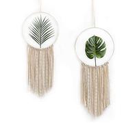 Attrape-rêves macramé 2 pièces - 11,81"" x 27,1"" - Déco murale bohème
