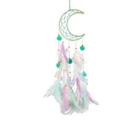 Attrape-rêves pour Fille, Capteur De Rêves en Plumes Attrape Rêves À La Main Attrapeur de Rêves Dreamcatcher Attrape Reve Tenture Murale Décoration pour Chambre D'enfants Voiture Maison