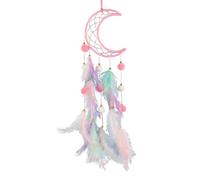 Attrape-rêves pour Fille, Capteur De Rêves en Plumes Attrape Rêves À La Main Attrapeur de Rêves Dreamcatcher Attrape Reve Tenture Murale Décoration pour Chambre d'enfants Voiture Maison