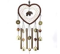 Attrape-rêves Tapisserie Carillons éoliens,Carillons à vent créatifs en plein air pour décoration murale de jardin maison, accessoires de jardin,décoration de salon chambre à coucher, éléphant