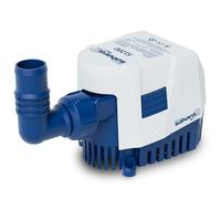 Attwood 5512-7 Pompe de cale Sahara MK2 1200 GPH 12 Volts automatique sortie filetée et raccords tuyaux souples 1" (25mm) & 1-1/8" (28mm)