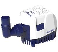Attwood Sahara Mk2 S1200 1200gph Pompe de cale automatique 12v Blanc Blanc One Size
