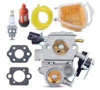Atunee Carburateur Tune Up Kit pour Stihl MS311 MS311C MS391 MS391C MS362 MS362C Tronçonneuse Filtre à air-carburant Remplacer la pièce 1140 120 0600