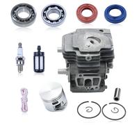 Atunee Kit cylindre piston 40 mm avec joints pour débroussailleuses Stihl FS240 et FS240R, avec roulements les bougies d'allumage le filtre à carburant et la corde de lanceur 4147 020 1206