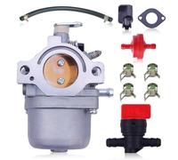 Atunee Kit de Carburateur avec Filtre à Essence pour 11-11 5-12-12 5-13-13.5 CV Tondeuse à gazon, avce Vanne Universelle, Filtre à Huile, Remplacement 99728 498027 495706 494502 494392