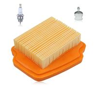 Atunee Kit de KM94R Filtre à air pour Stihl KM94R KM94RC KM94R KM94RC SP92C SP92TC Tondeuse à Gazon, avec Bougie d'allumage et Filtre à Carburant, Remplacement 4149-141-0300, 41491410300