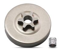 Atunee Tambour d'embrayage 3/8" 6T pour tronçonneuse Stihl MS192 MS192C MS192T MS192TC MS193 MS193C MS193T MS193TC MS194 MS194T avec roulement à aiguilles - Remplace 1137 640 2005 1137 644T 0 2000 1