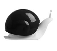 Atyhao Distributeur de Savon Escargot de 120 ML, Mignons Distributeurs de Savon pour Les Mains Pompe Distributeur de Bouteille Rechargeable pour Savon Liquide Shampoing pour Salle de Bain (Noir)