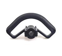 Atyhao Poignée Souple en éponge pour Débroussailleuse de Tondeuse à Gazon, Installation Facile, Antidérapante, Confortable, Diamètre 26mm, Réduit Les Vibrations (Noir)