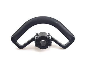 Atyhao Poignée Souple en éponge pour Débroussailleuse de Tondeuse à Gazon, Installation Facile, Antidérapante, Confortable, Diamètre 26mm, Réduit Les Vibrations (Noir)