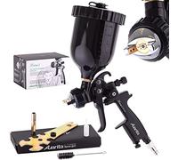 Auarita HVLP Lion 1 Black Pistolet pulvérisateur à Technologie 1,7mm Buse Durable Capacité de 600 ML pour Peindre Trois Modes de réglage Très Efficace Bon pour Les matériaux Lourds