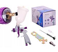 Auarita HVLP Mini H-891 Pistolet pulvérisateur à Technologie Buse de 0,8 mm Durable Capacité de 250 ML pour la Peinture Trois Modes de réglage Très Efficace Bon pour Les matériaux Lourds