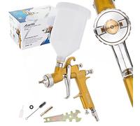 Auarita LVMP Technology Pistolet W-400 Buse 1,7mm Durable Capacité 600 ML pour Peinture Bois Acrylique à Base d'eau et Vernis Incolores