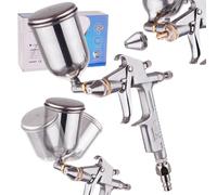 Auarita Pistolet à Peinture Auarita Mini buse 0,5 mm avec gobelet en métal de 125ml