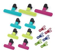 AUAUY 15 PCS Fermeture Sachet Alimentaire Clip, Mélanger Pince Alimentaire