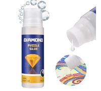 AUAUY 1PC Scellant pour Peinture Diamant, 5D Accessoire de Peinture Diamant | Diamant et Pierres de Brillance Tenue Permanente Convient à tous Peinture Diamant (120 ml)