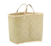 Aubry gaspard cabas palmier cuir - Beige