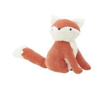 AUBRY GASPARD - Cale-Porte en Coton - Forme de Renard - Couleurs Orange et Blanc - Dimensions 20 x 18 x 24 cm - Idéal pour Chambre d'Enfant - Accessoire Décoratif et Pratique