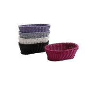 AUBRY GASPARD - Corbeille polypropylène - ovale 22x14x8cm - coloris aléatoires