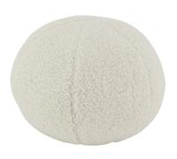 AUBRY GASPARD - Coussin Rond en Bouclette 100% Polyester - Ø32 cm - Confort Exceptionnel - Design Moderne - Polyvalent pour Salon - Chambre Ou Bureau